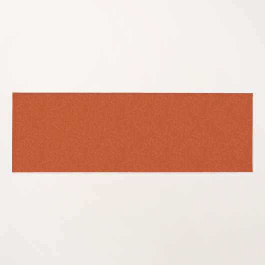 Orange textured surface with swirling pattern ヨガマット (正面(横))