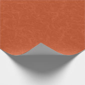 Orange textured surface with swirling pattern ラッピングペーパー (角)