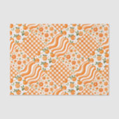 Orange Textures 薄葉紙 (正面)