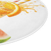 ORANGE THEMED TROPICAL SUMMER DRINK カッティングボード (角)