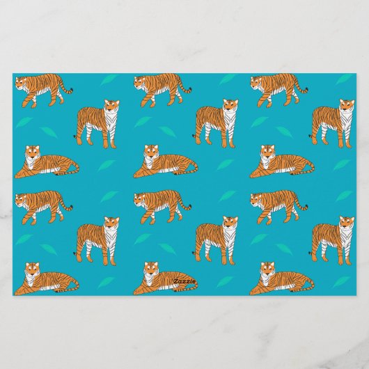 Orange Tigers 便箋 (裏面)