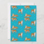 Orange Tigers Thank you Card 招待状 (裏面)