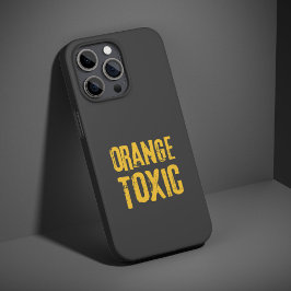 Orange Toxic Unti Trump Political Resistance  iPhone 15 Proケース