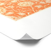 Orange Tulip ポスター (角)