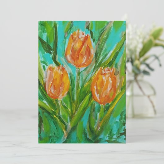 Orange Tulips シーズンカード (スタンド正面)