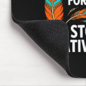 Orange Unity Day Every Child Native American Women マウスパッド (コーナー)