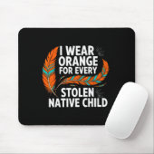 Orange Unity Day Every Child Native American Women マウスパッド (マウス)