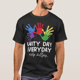 Orange Unity Day Everyday Bullying Prevention Awar Tシャツ
