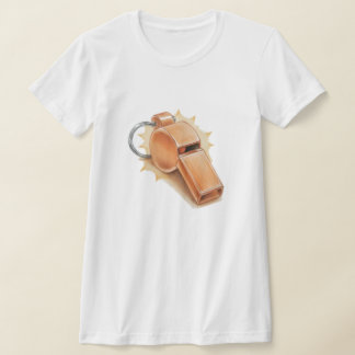 Orange whistle woman's T Tシャツ