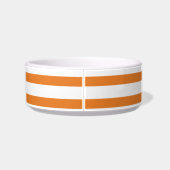 orange & white stripes ボウル (裏面)