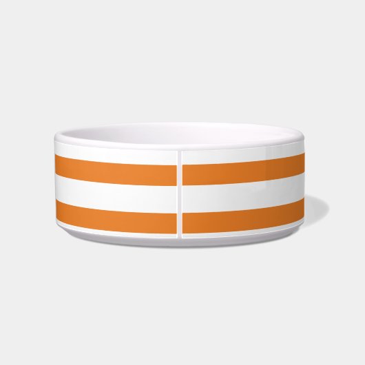 orange & white stripes ボウル (裏面)