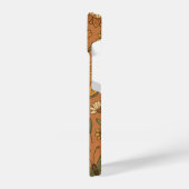 Orange Yellow Floral Phone Case Bright Trendy  iPhoneケース (左側面)