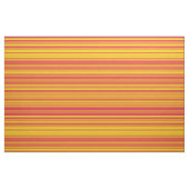 Orange Yellow Red Stripes ファブリック (ファットクウォーター)