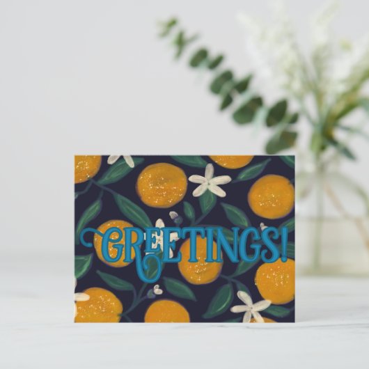 Orange You Glad ポストカード (スタンド正面)