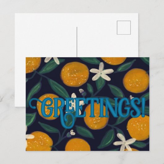 Orange You Glad ポストカード (正面/裏面)