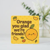 Orange You Glad We's Friends Card シーズンカード (スタンド正面)
