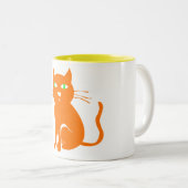 OrangeCatのマグ ツートーンマグカップ (正面右)