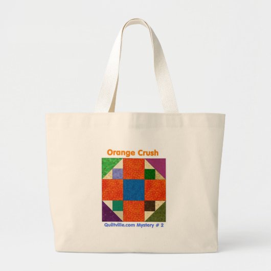 Orangecrush Totebag ラージトートバッグ (正面)