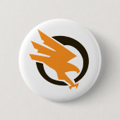 OrangeOpsButton 缶バッジ (正面)