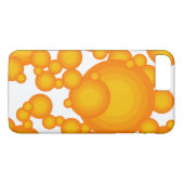 Oranger 70年代のスタイリングは泡のように円 Case-Mate iPhoneケース (裏面(横))