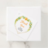 Oranges Citrus Birthday Party Thank You フェイバータグ (インサイチュ)