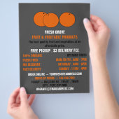 Oranges, Greengrocers Advertising チラシ (手)
