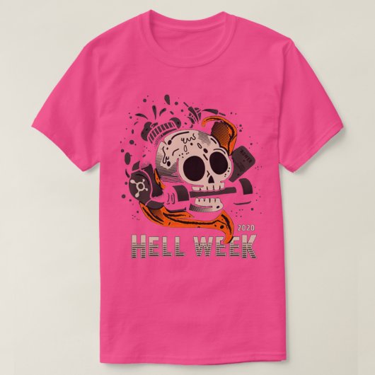 ORANGETHEORY Hell Week October 2022 Gift Halloween Tシャツ (デザイン正面)