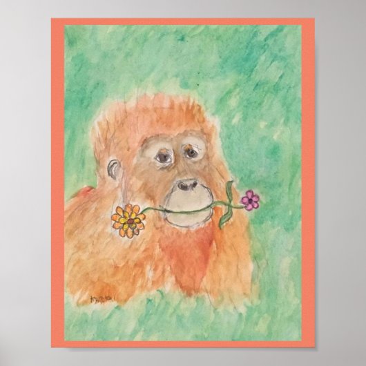 orangutan ポスター (正面)