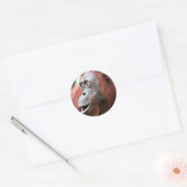 Orangutan ラウンドシール (封筒)