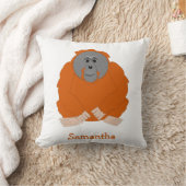 Orangutan Design Personalised クッション (ブランケット)