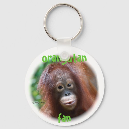Orangutan Fan キーホルダー (正面)