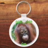 Orangutan Fan キーホルダー (正面)