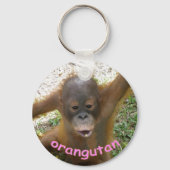 Orangutan Rainforest Snack キーホルダー (正面)