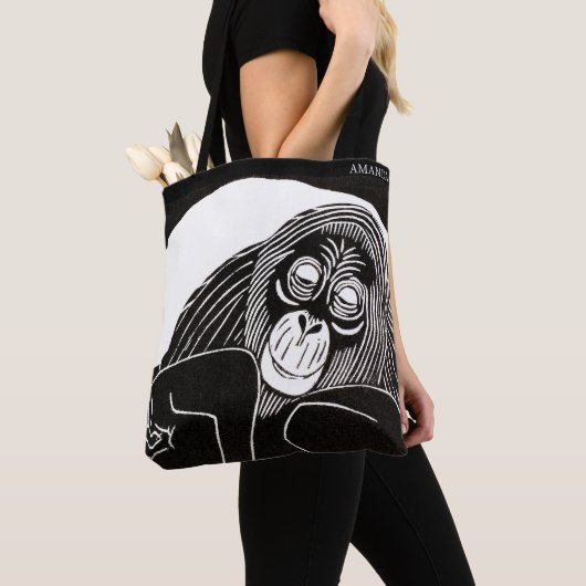 Orangutan – Samuel de Mesquita Personalized トートバッグ (クローズアップ)