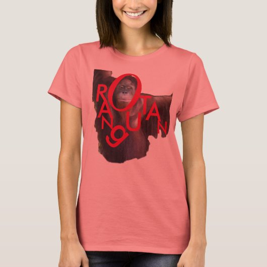 Orangutan Spelling Tシャツ (正面)
