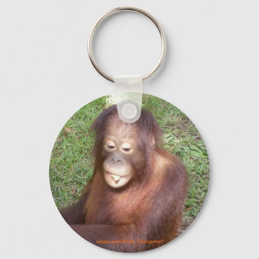 Orangutans Rescue キーホルダー (正面)