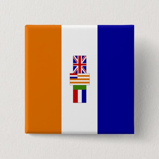 Oranje-blanje-blou 缶バッジ (正面)