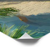 Oranjestad, Caribbean jewel ポスター (コーナー)