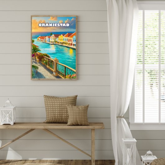 Oranjestad, Caribbean jewel ポスター