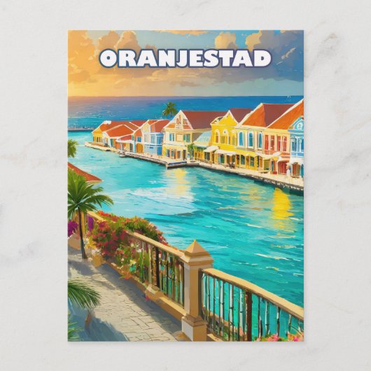 Oranjestad, Caribbean jewel ポストカード (正面)