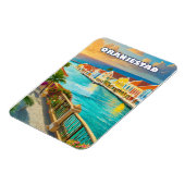 Oranjestad, Caribbean jewel マグネット (左側)