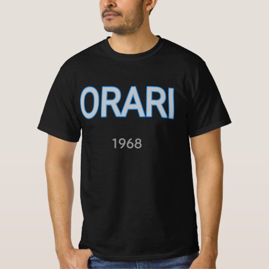 ORARI name Tシャツ (正面)