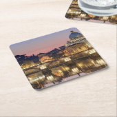 orarium Romaeごとの聖所Sedes スクエアペーパーコースター (アングル)