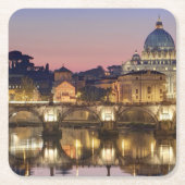 orarium Romaeごとの聖所Sedes スクエアペーパーコースター (正面)