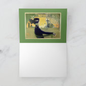 Orazi Manuel 1905ヴィンテージフランスの広告ズ カード (内部)