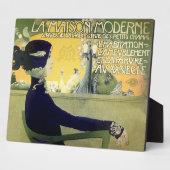 Orazi Manuel 1905ヴィンテージフランスの広告ズ フォトプラーク (側面)