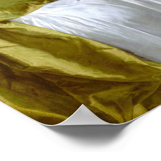 Orazio Gentileschi Danakと金ゴールドのシャワー ポスター (角)