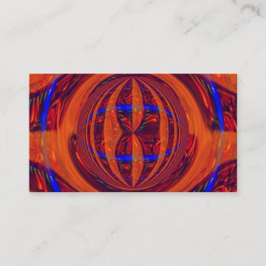 Orb赤の名刺 名刺 (正面)