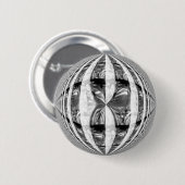 Orb Chromeボタン丸め 缶バッジ (正面&裏面)