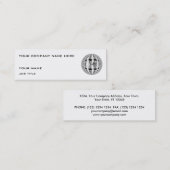 Orb Chrome名刺ホワイトスキニー スキニー名刺 (正面/裏面)